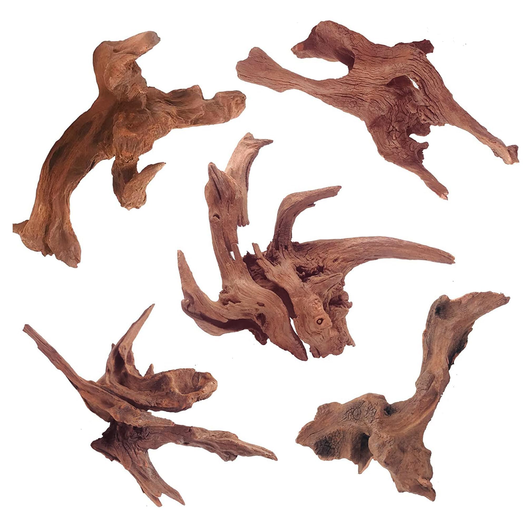 WDEFUN driftwood piece 1 for aquarium decor with natural texture and hiding spots