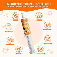 Wdelya emergency first-aid tube pictured for on-the-go pet safety.