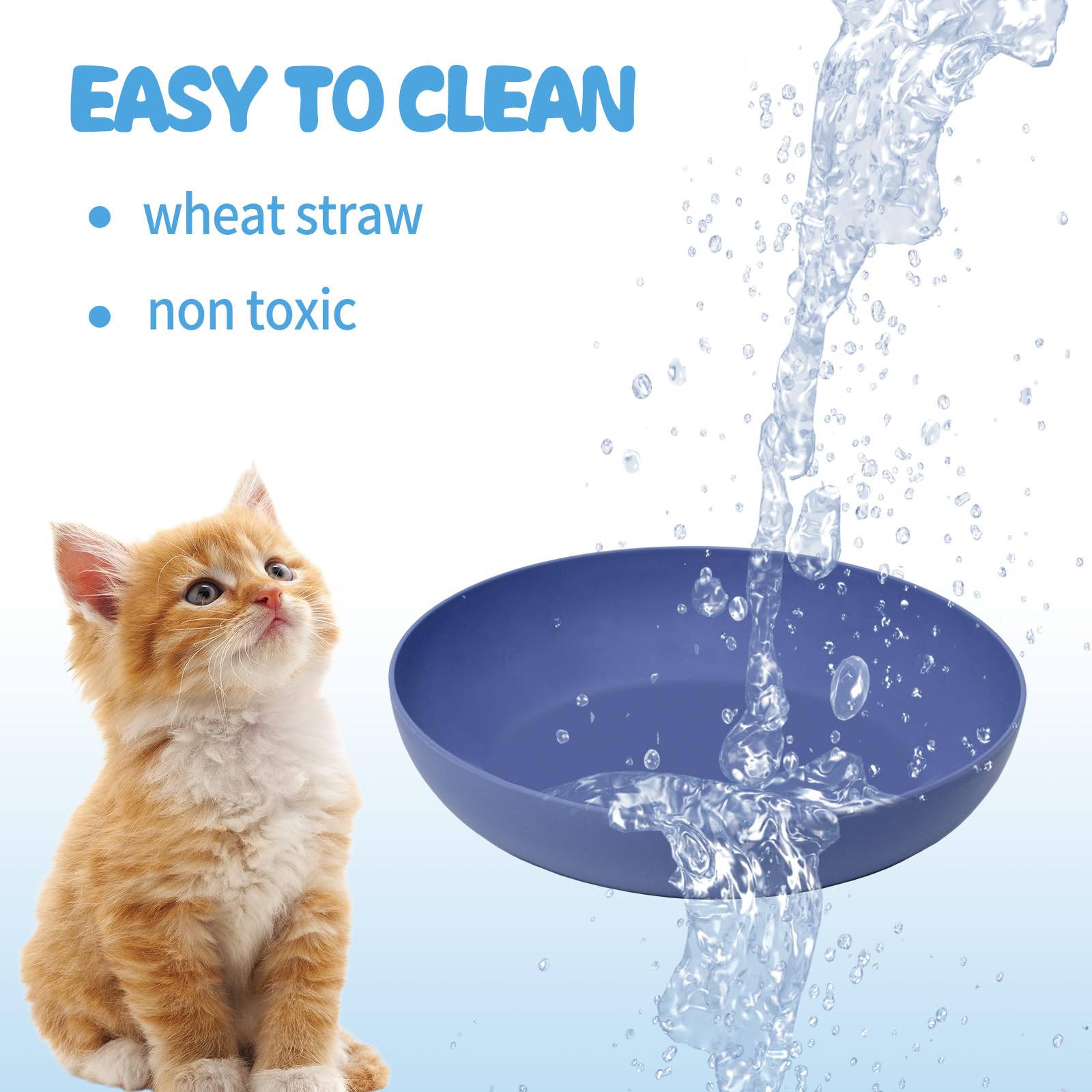 WDZZHOT lightweight, unbreakable bowls for easy everyday use.