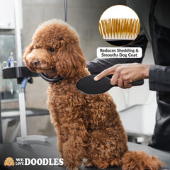 We Love Doodles beech wood handle offers comfortable, non-slip grip.