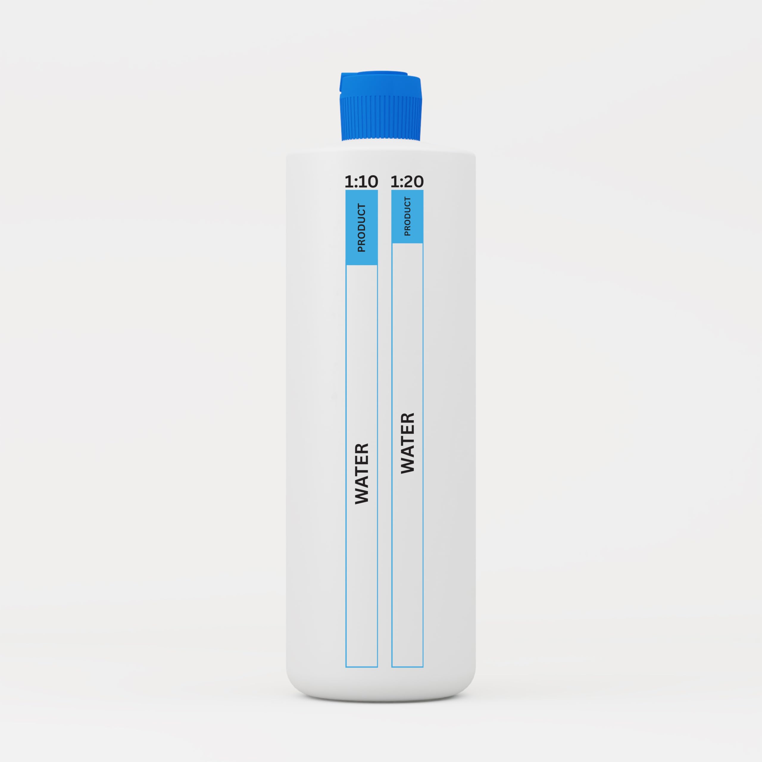 We Love Doodles dilution bottle water-first step ensures correct setup