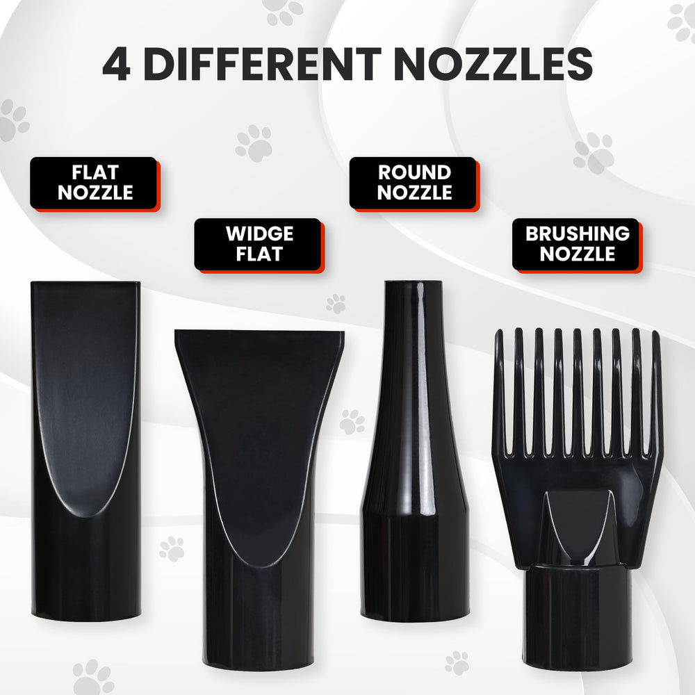 We Love Doodles dog dryer is suited for home or professional grooming setups.