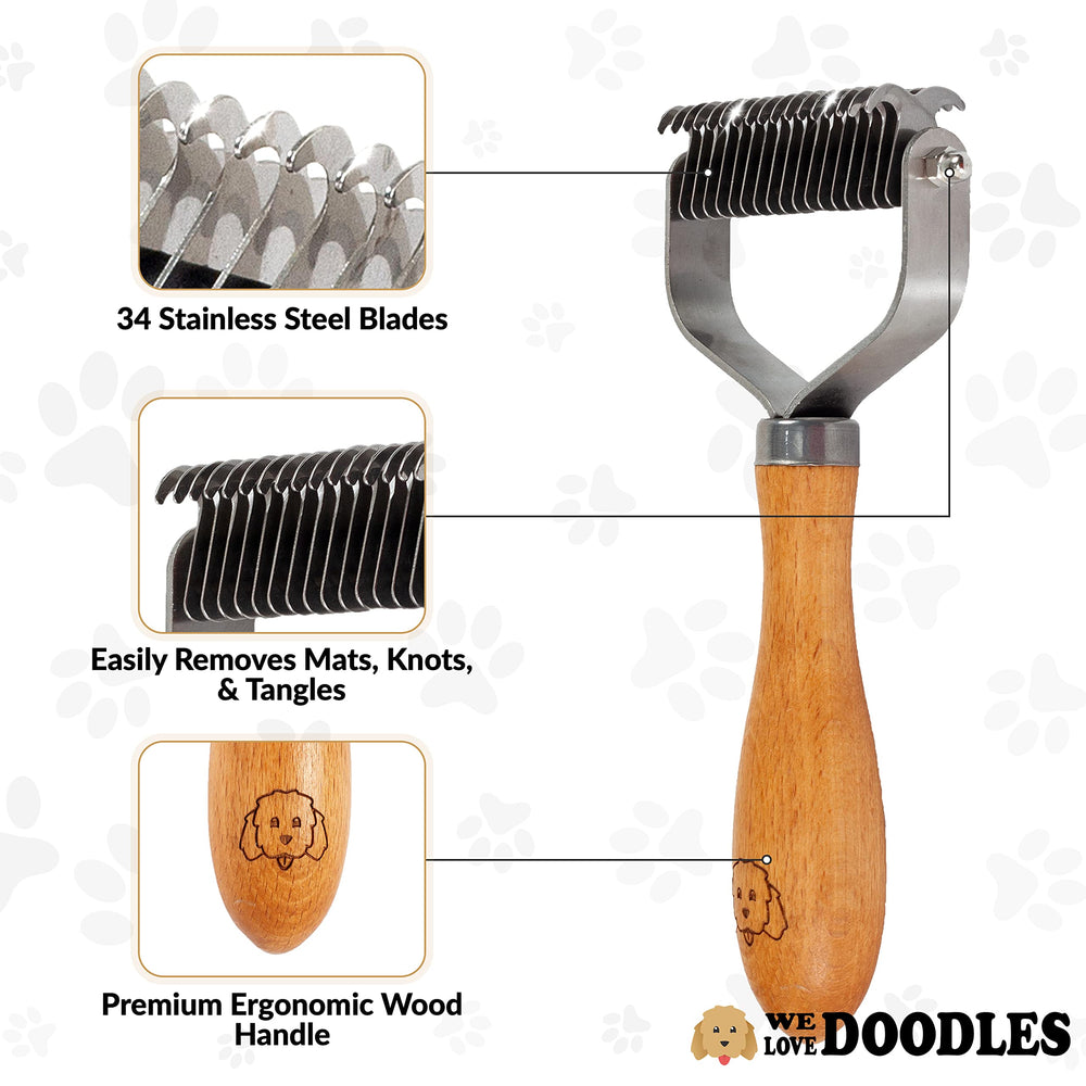 We Love Doodles easy-clean design for quick maintenance