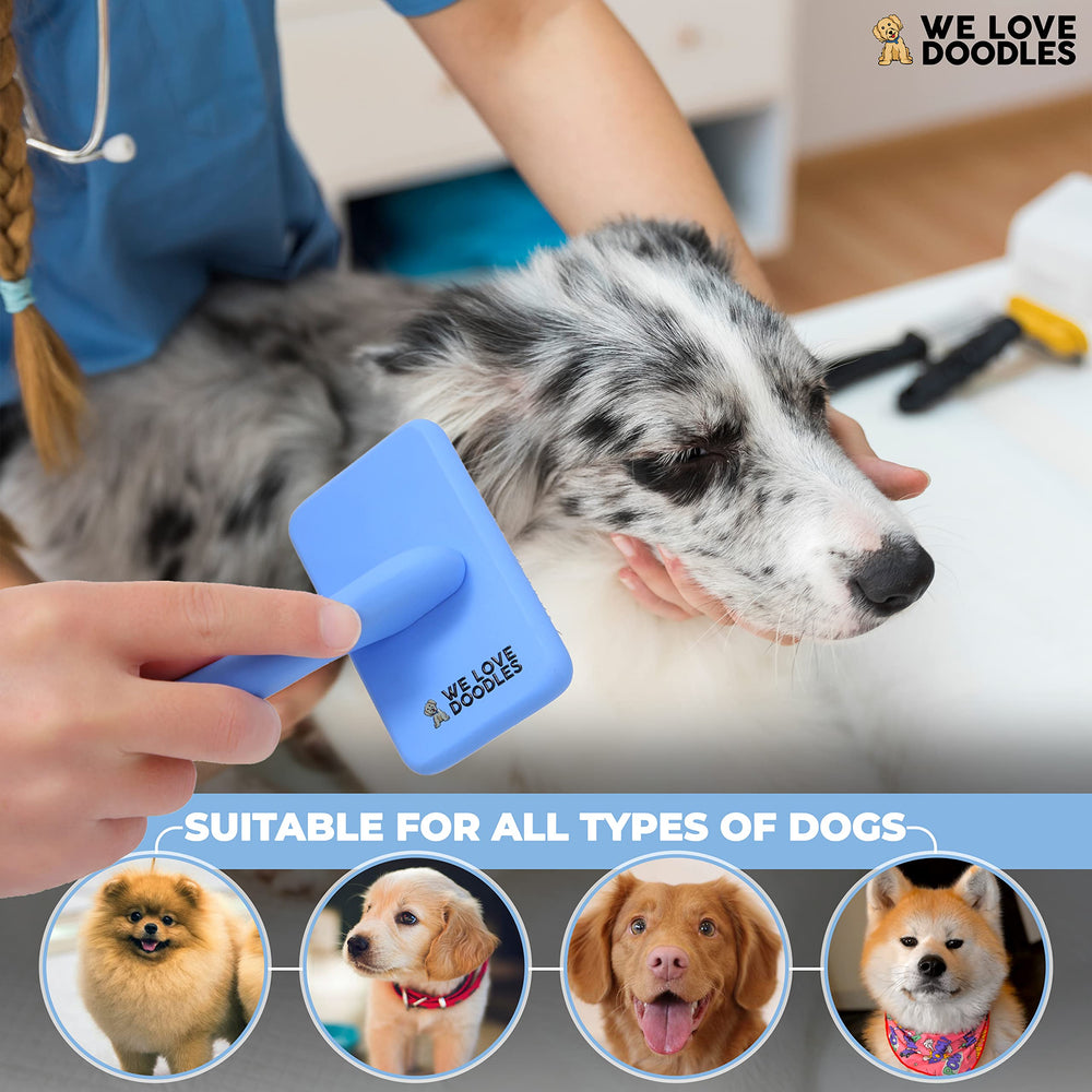 We Love Doodles easy-clean design keeping brushing mess-free