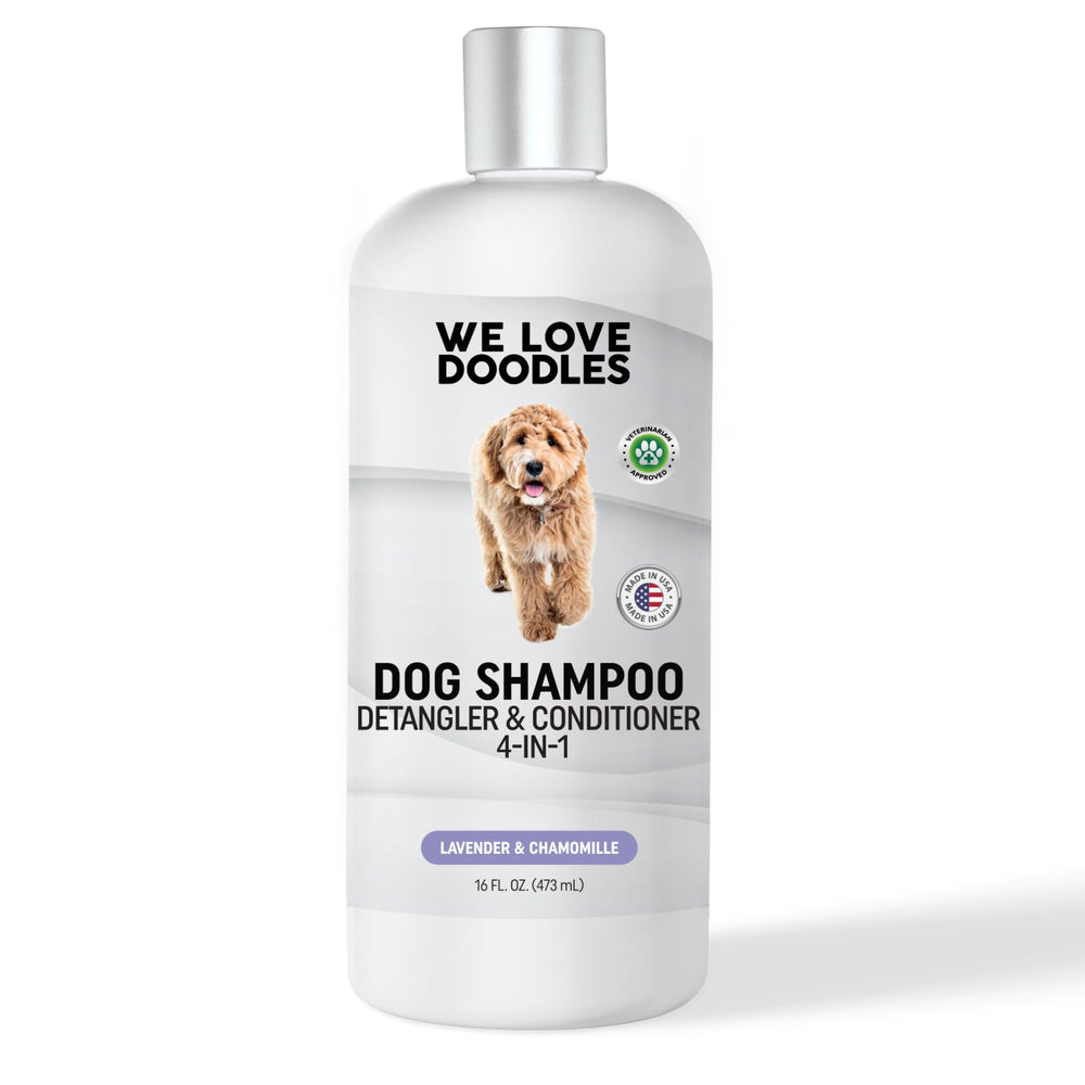 We Love Doodles lavender-wash for softer coat and pleasant scent
