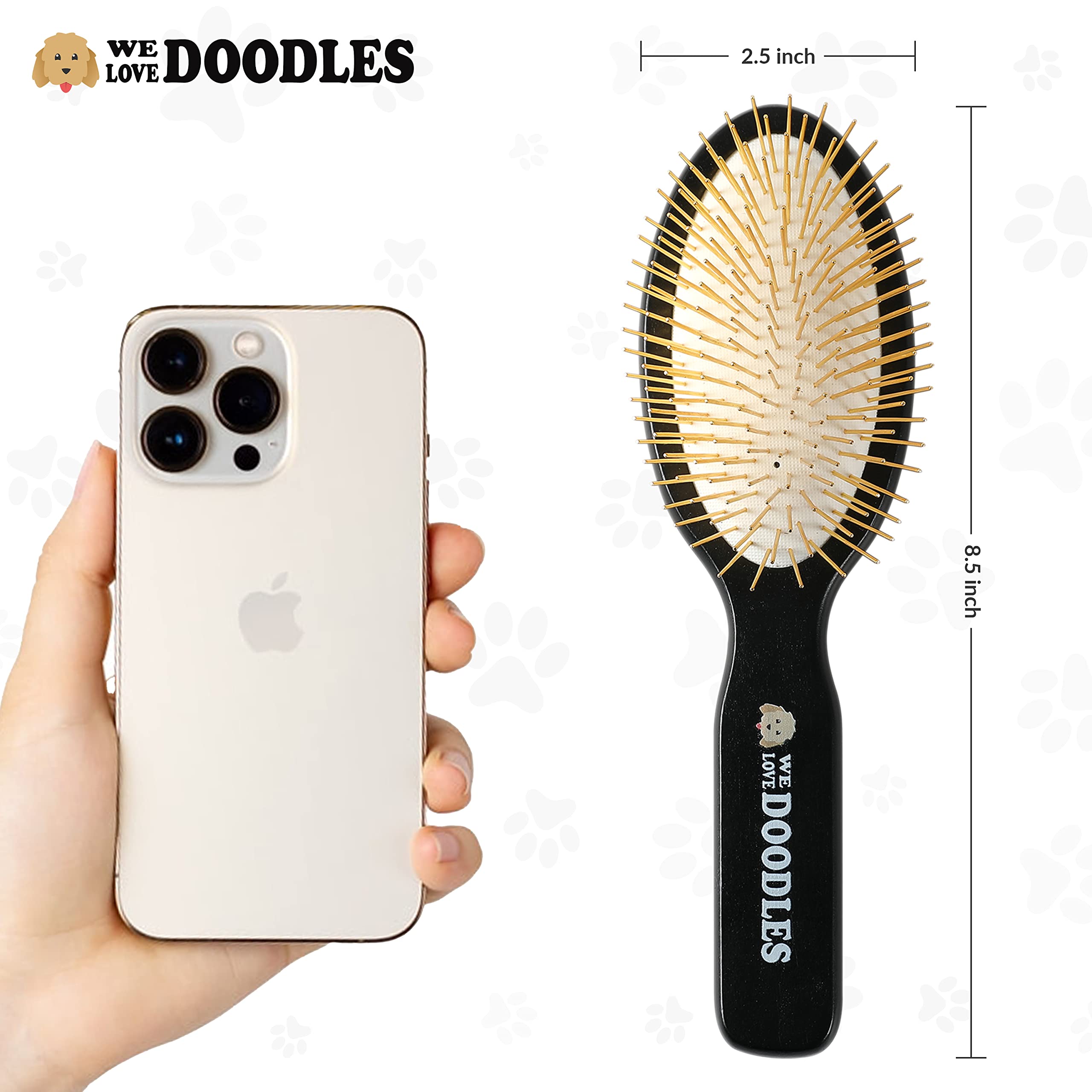 We Love Doodles grooming kit stored neatly for everyday use.