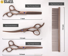 We Love Doodles thinning dog scissor for blending fur texture