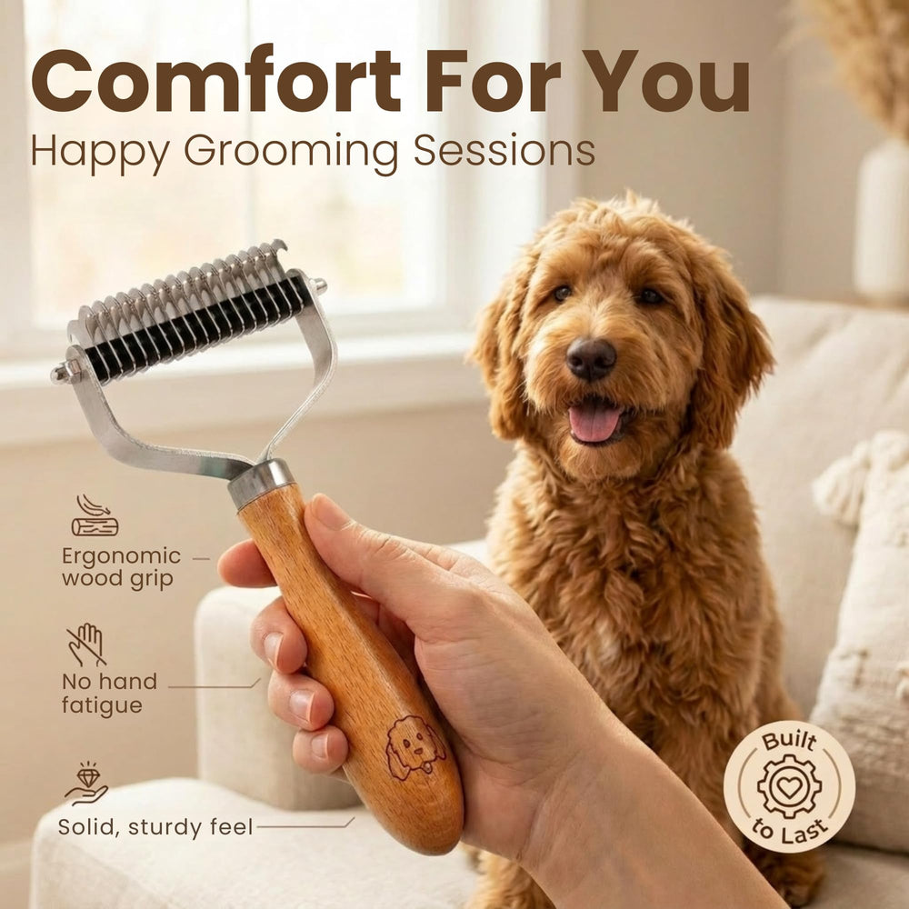 We Love Doodles undercoat rake for short and long hair