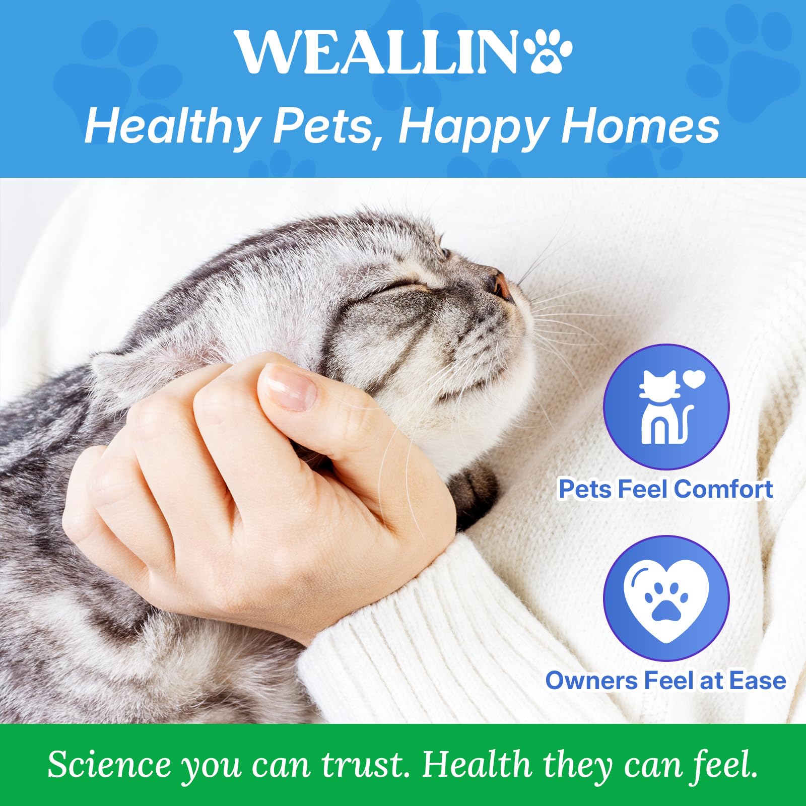 WEALLIN 6-dose packaging helps you manage monthly protection with clear refill reminders.