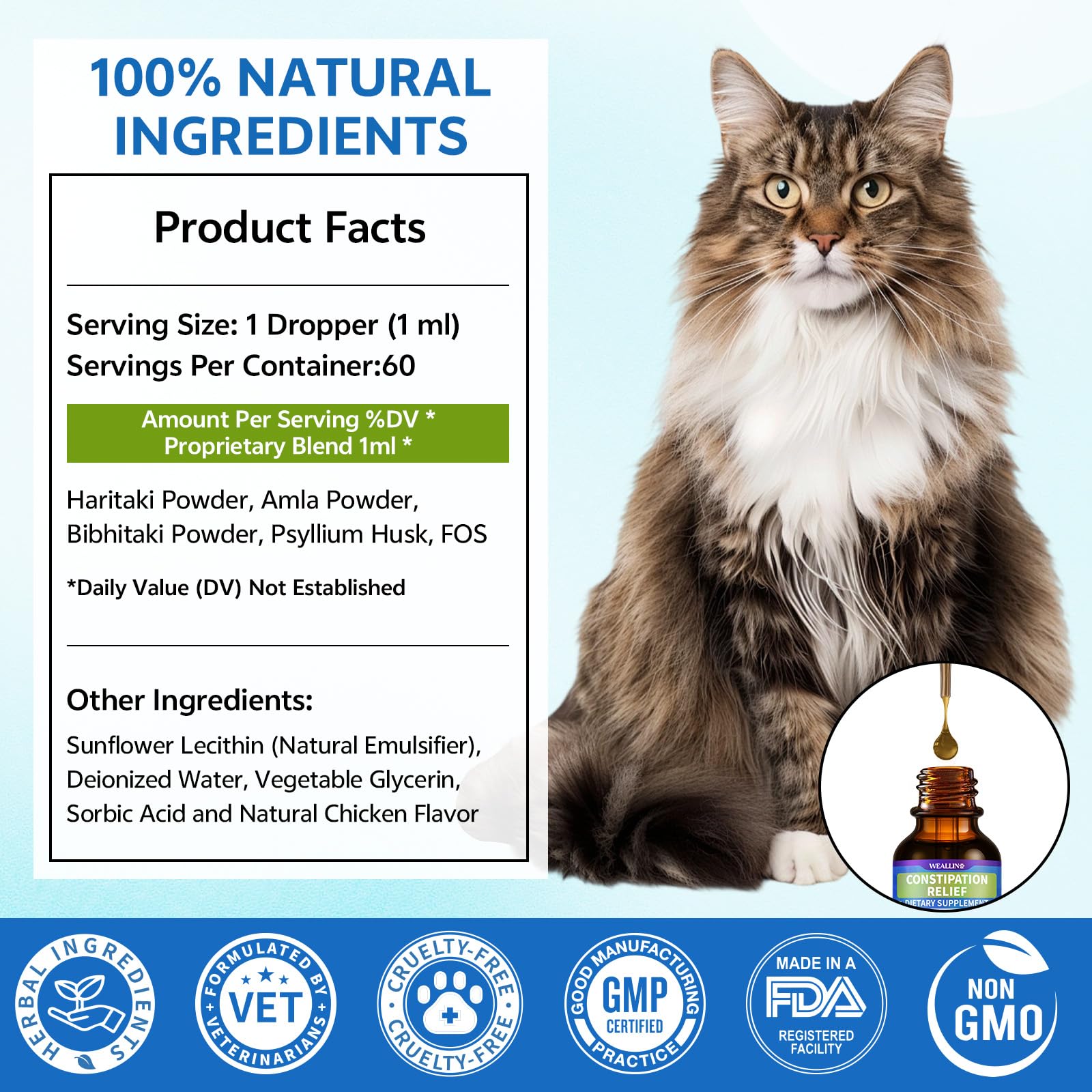 WEALLIN daily-use supplement—gentle, non-medicinal approach to daily well-being.