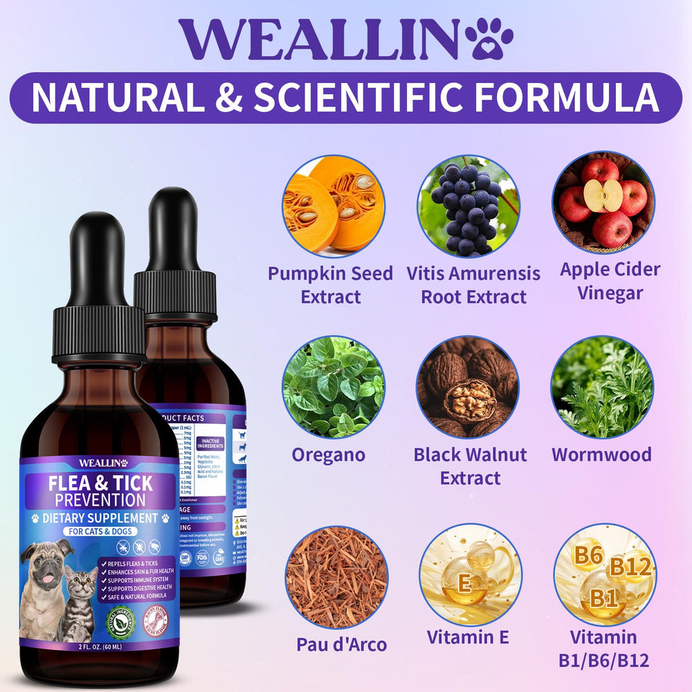 WEALLIN product packaging for everyday pet care
