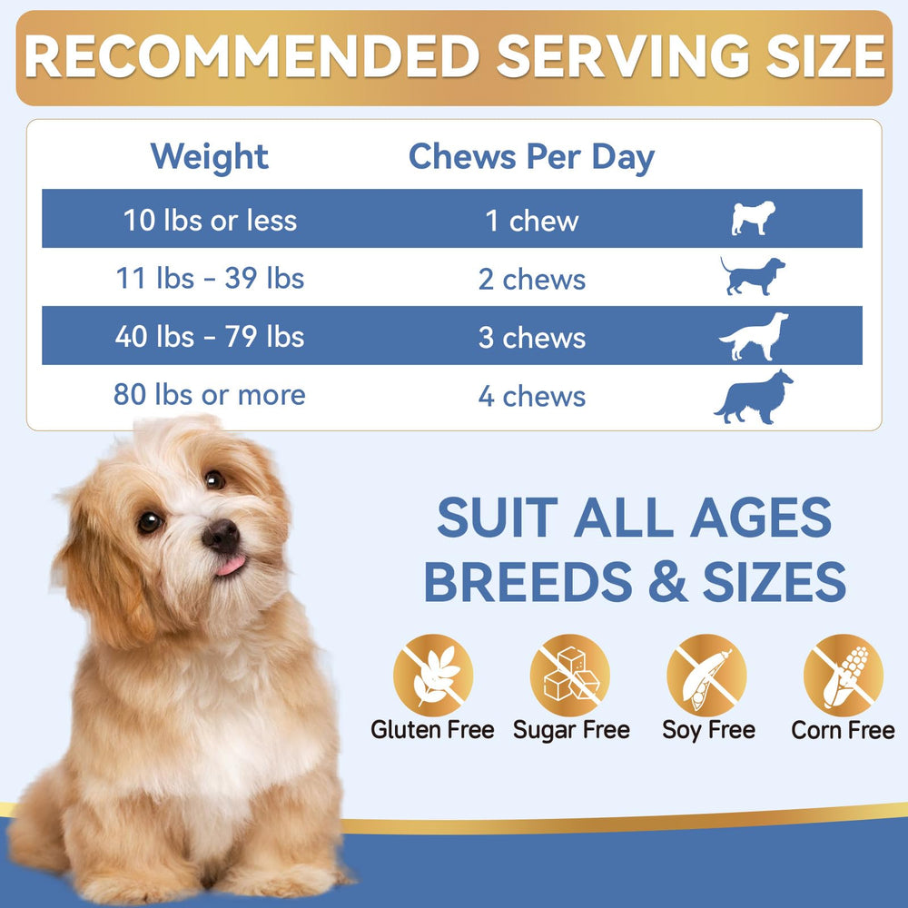 WEALLIN flea chews support healthy skin and glossy coat.
