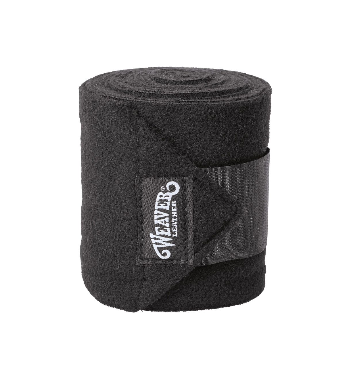 Weaver Leather Polo Leg Wraps front view, soft fleece and easy-on closures for leg protection.