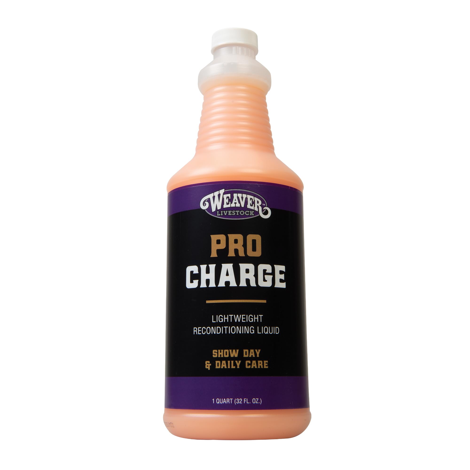 Weaver Livestock ProCharge bottle close-up for hair and hide nourishment