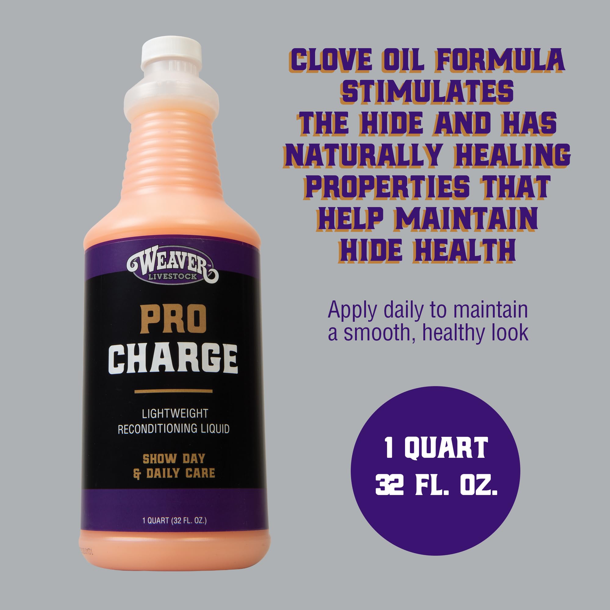 Weaver Livestock ProCharge detangles mane for easier grooming