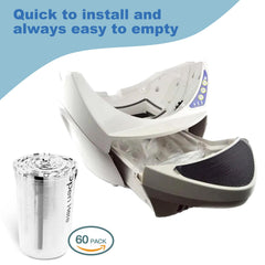 WECATION liner compatible with Litter-Robot 3 and 4 for seamless fitting use.