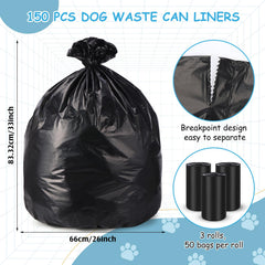 Weekgrat 150-pcs pack provides bulk supply for daily cleanup and stations.