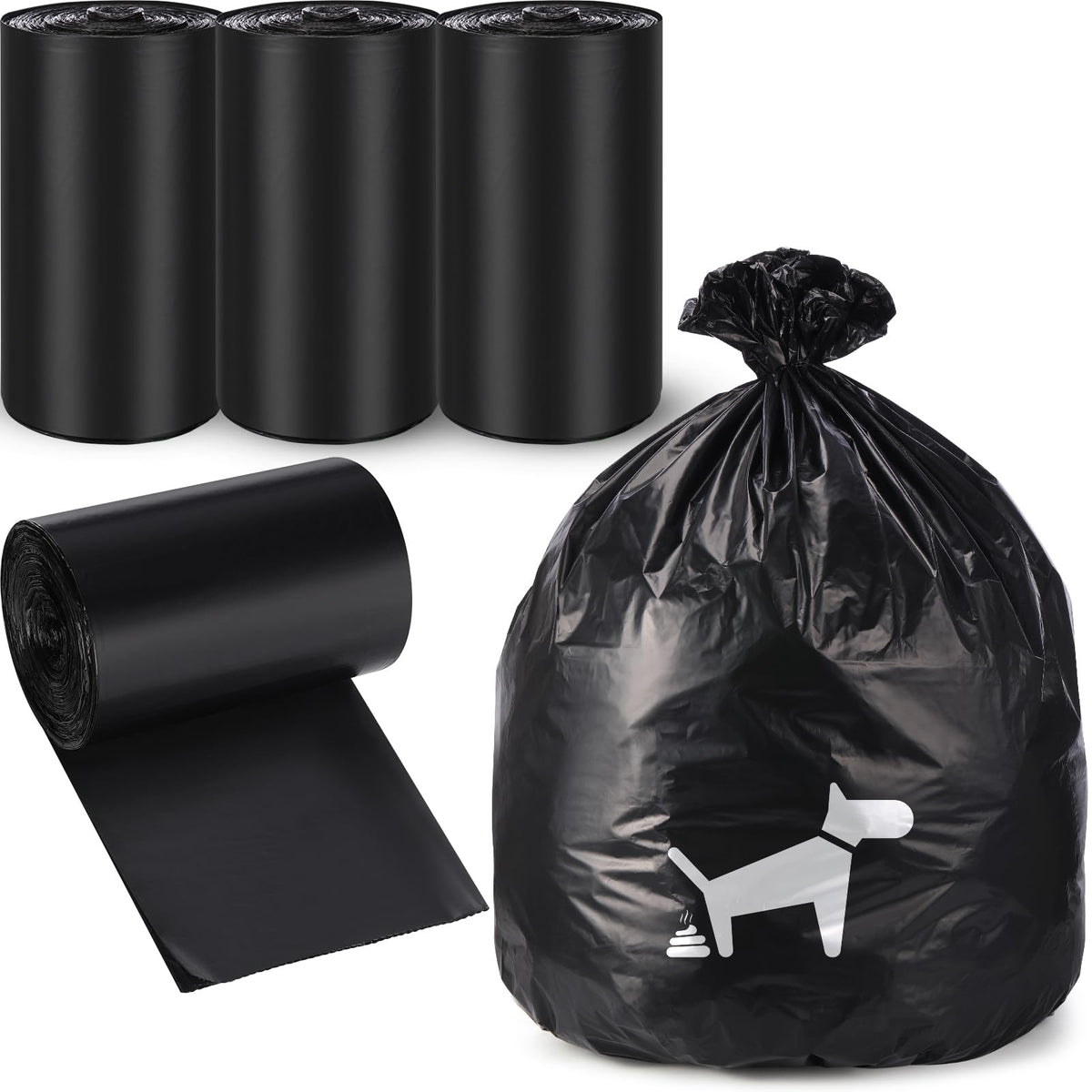 Weekgrat dog waste bags roll design for quick deployment on walks.