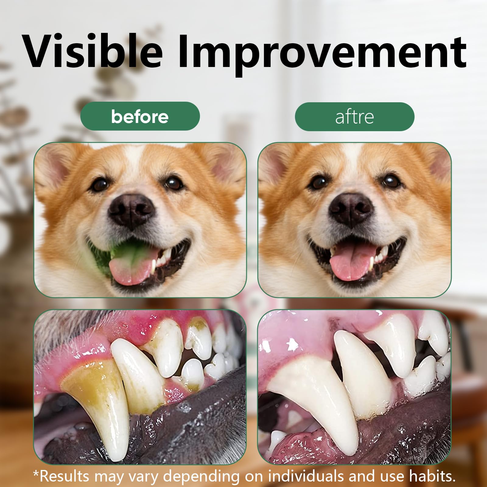 WEERSHUN Dentaclean plaque and tartar care for cleaner teeth