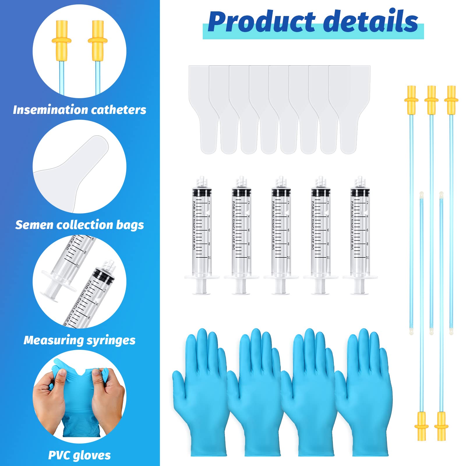 Weewooday syringe without needles, clean and hygienic