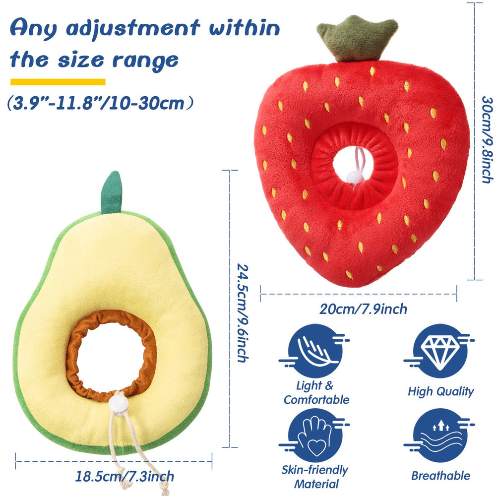 Weewooday cat cone peach pattern combines color with protection.