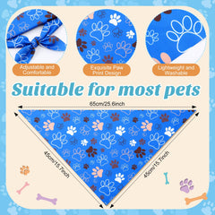 Weewooday dog bandana on a dog for a party-ready look