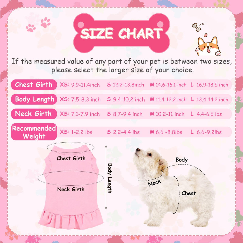 Weewooday rose red ruffled dog dress for warm days.