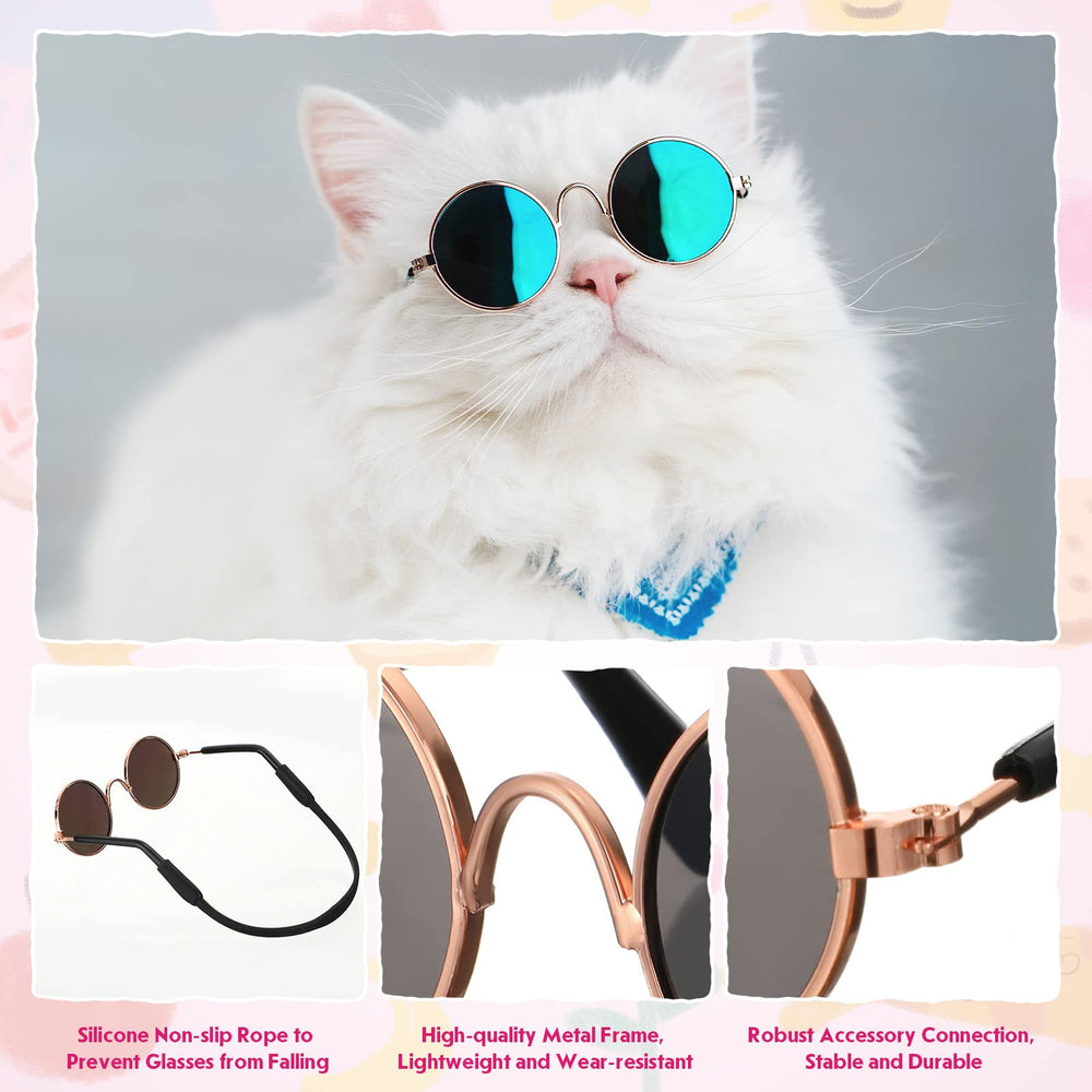 Weewooday dog sunglasses with non-slip strap for secure movement