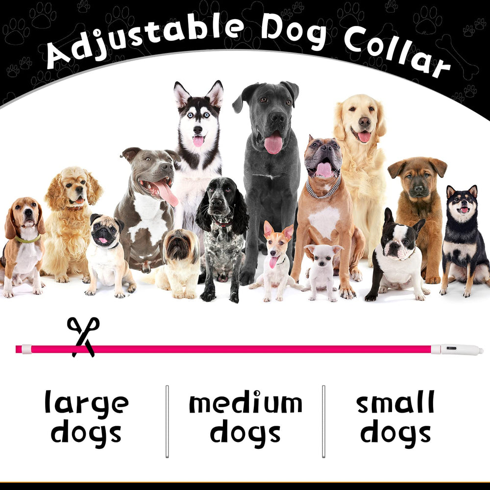 Weewooday lighting modes collar offers three modes for different activities.