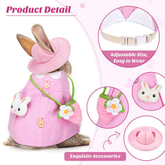Weewooday Petjoy harness-leash set ensures safe outdoor wearing.