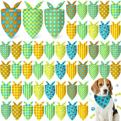 Weewooday spring dog bandana with flower pack for festive spring photos