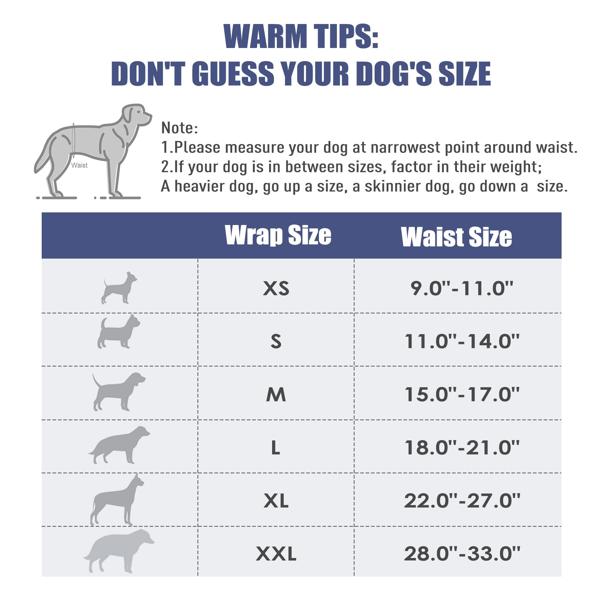 Wegreeco reusable dog diaper wrap prevents moisture on floors and furniture.