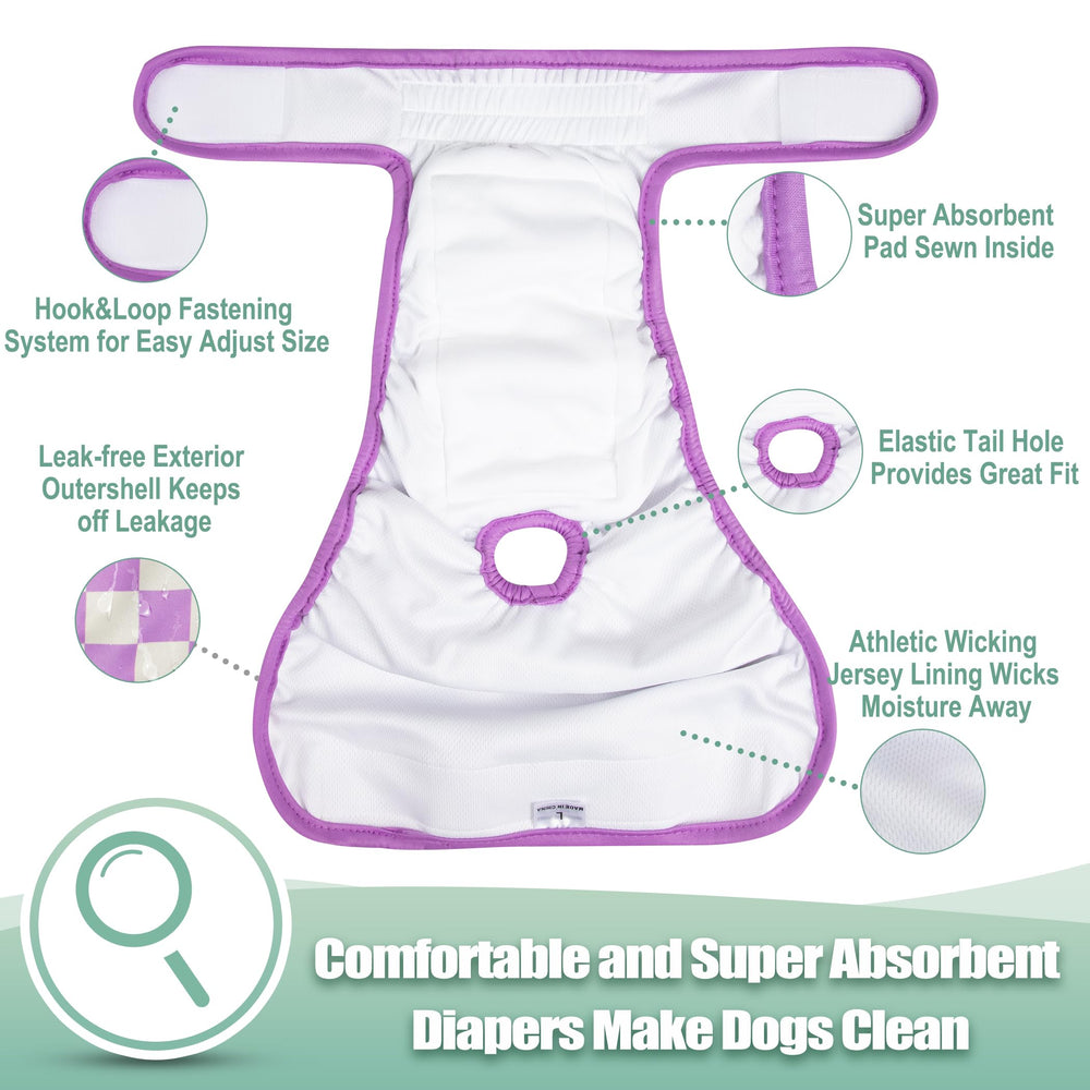 Wegreeco absorbent layer provides leak protection to protect rugs and furniture.