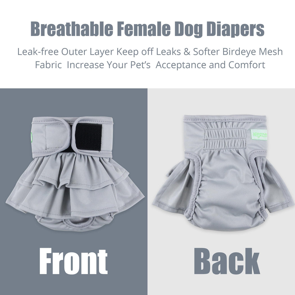 Wegreeco absorbent pad and leak-proof outer layer protect floors.