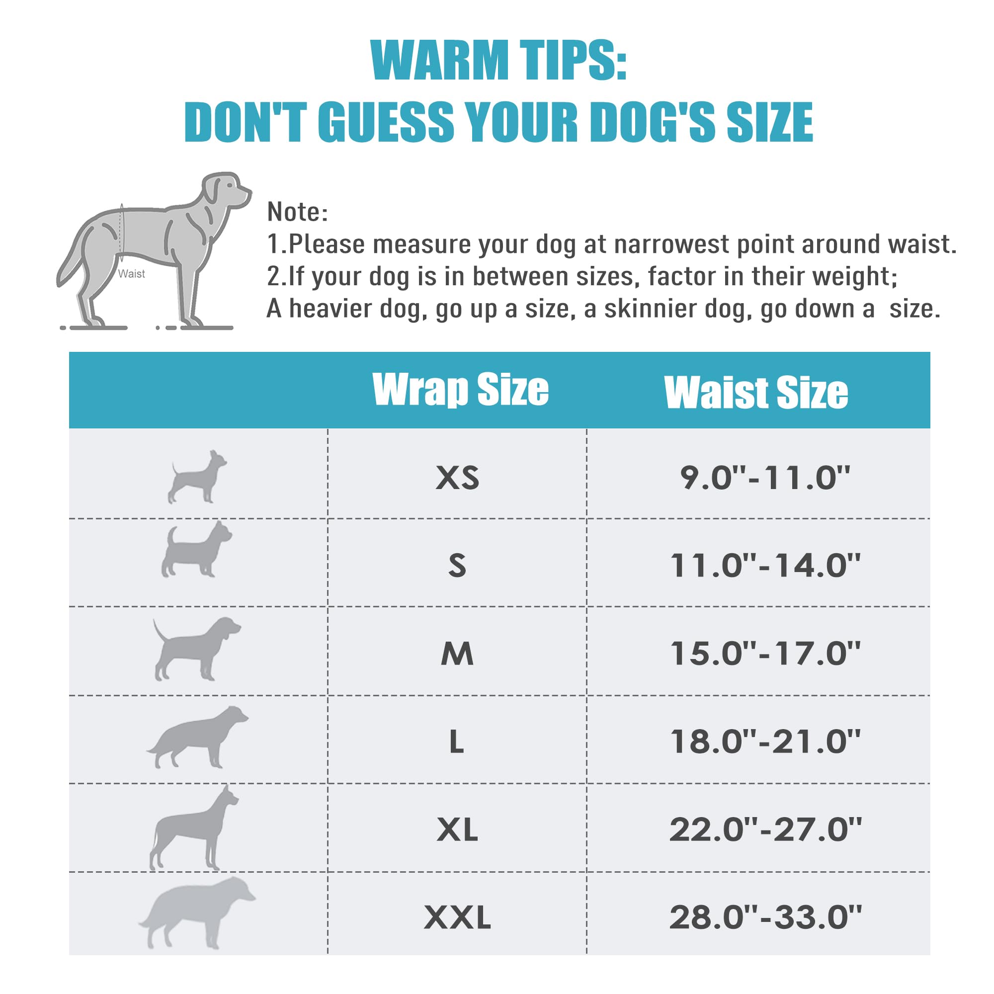 wegreeco male dog wraps soft jersey inner feels comfortable on skin