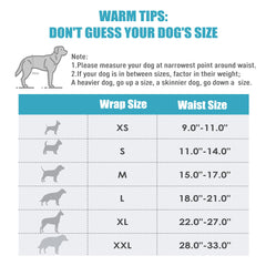 wegreeco male dog wraps soft jersey inner feels comfortable on skin