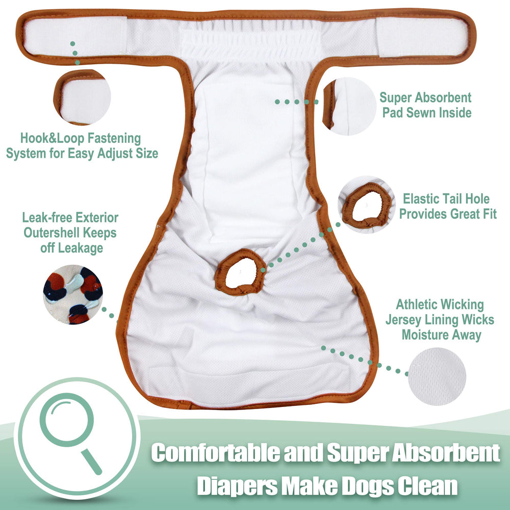Wegreeco easy-on-off wrap with quick hook loop closures for dogs.