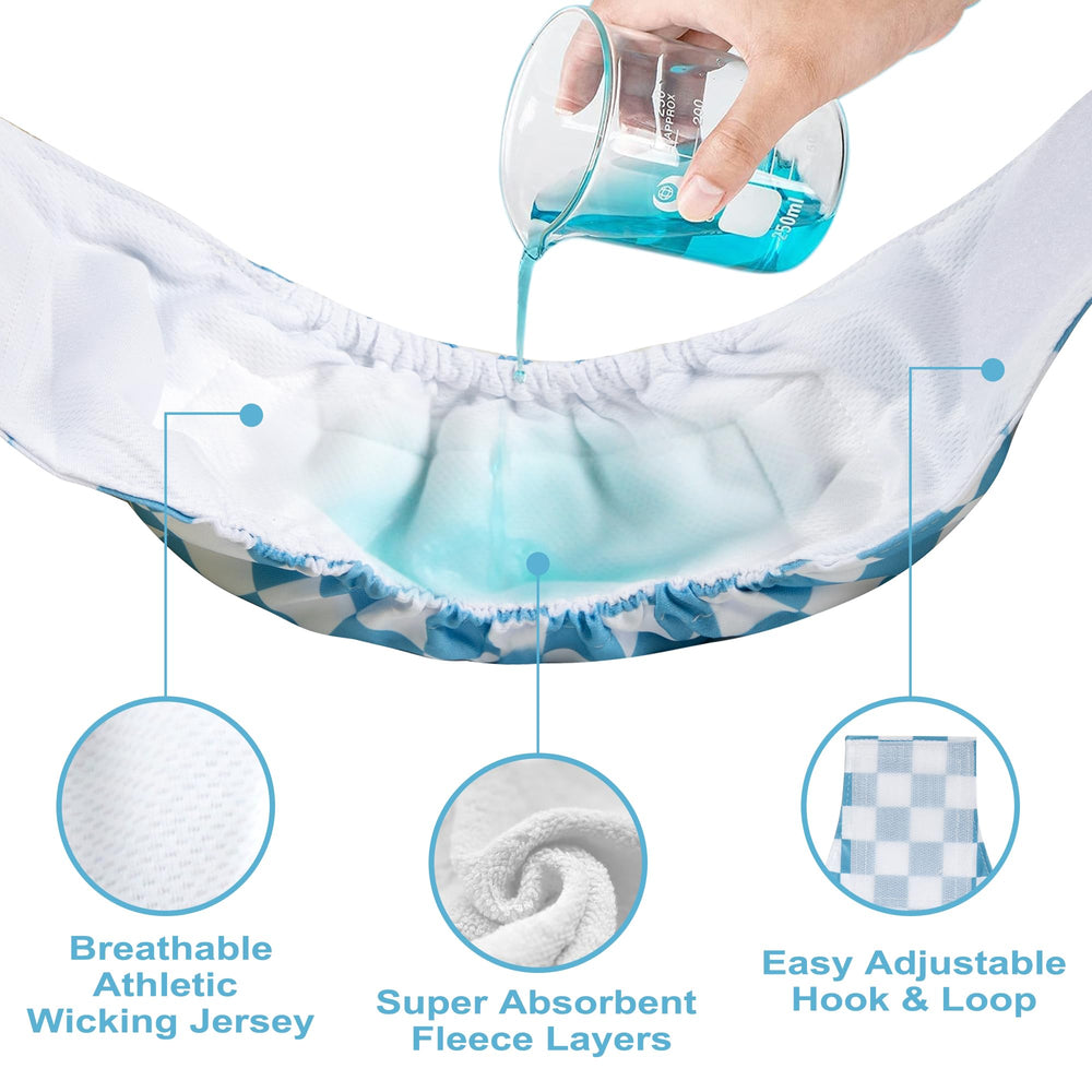 Five-pack small size set for waist 11–14 inches.