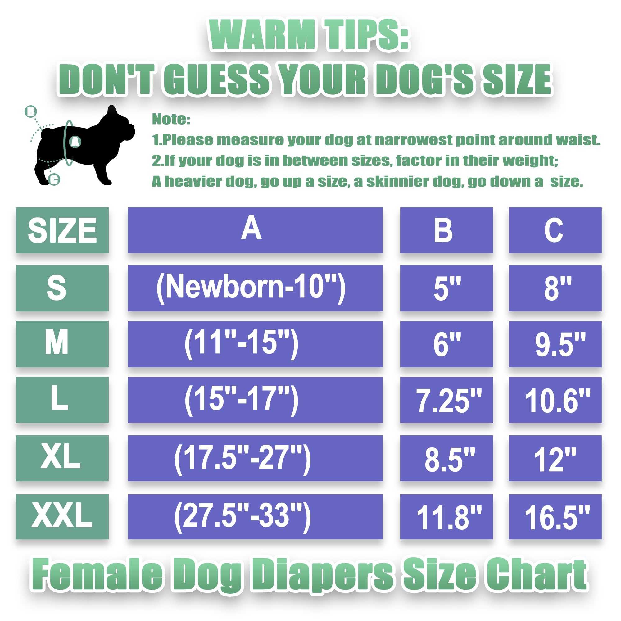 Wegreeco reusable soft-breathable puppy diapers keep moisture away.