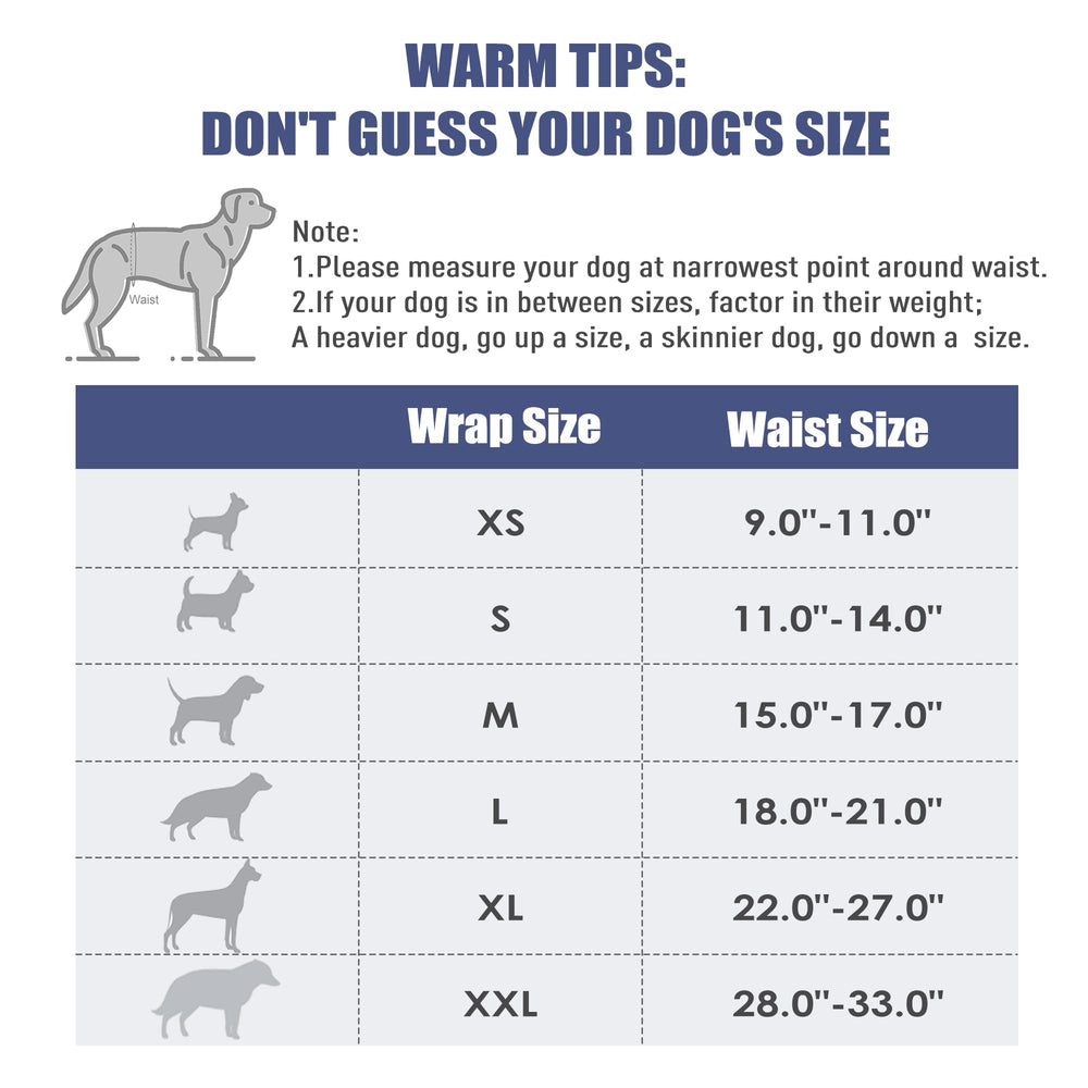 Wegreeco small dog diapers absorbent pad core keeps surfaces drier