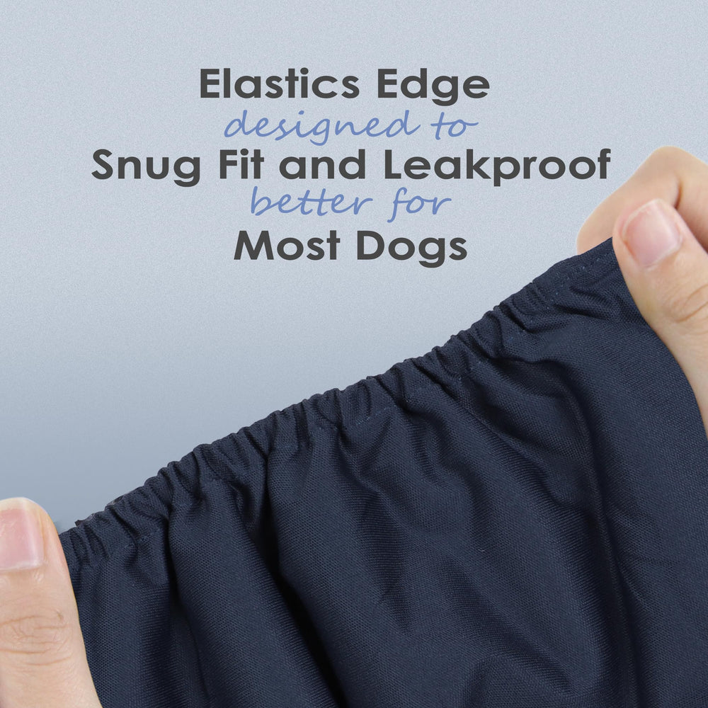 Wegreeco leak-proof outer layer ensures rugs stay dry while your dog relaxes.