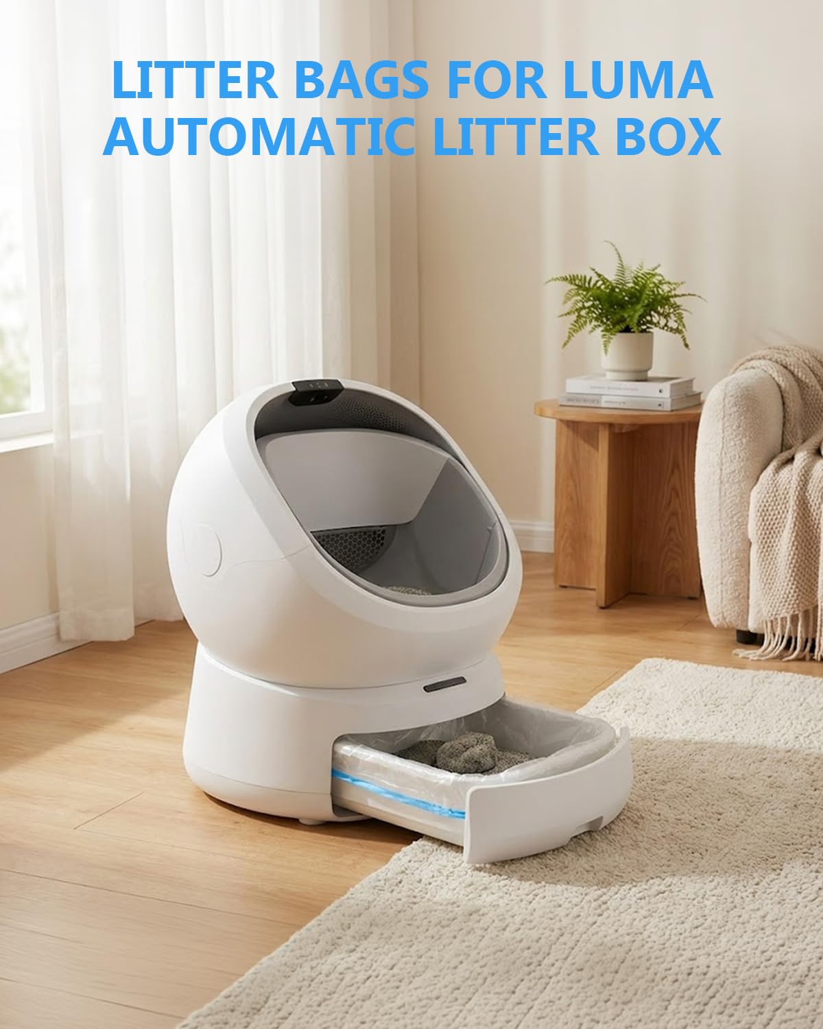 WEIGUZC odor-control liner helps minimize odors in multi-cat households.