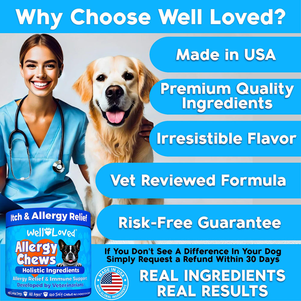 Chews being poured into hand for easy daily dosing.