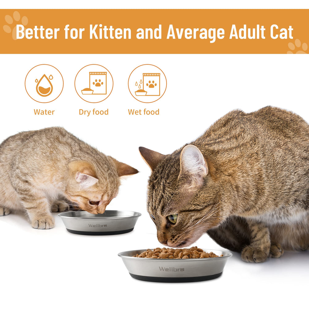 Wellbro bowls suitable for cats and small animals indoors or outdoors