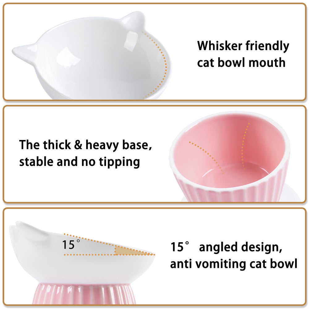 Wellbro elevated feeder shown with easy-clean ceramic surface.