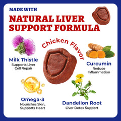 Wellix liver support supplement featuring SAMe and NAC for detox-friendly care.