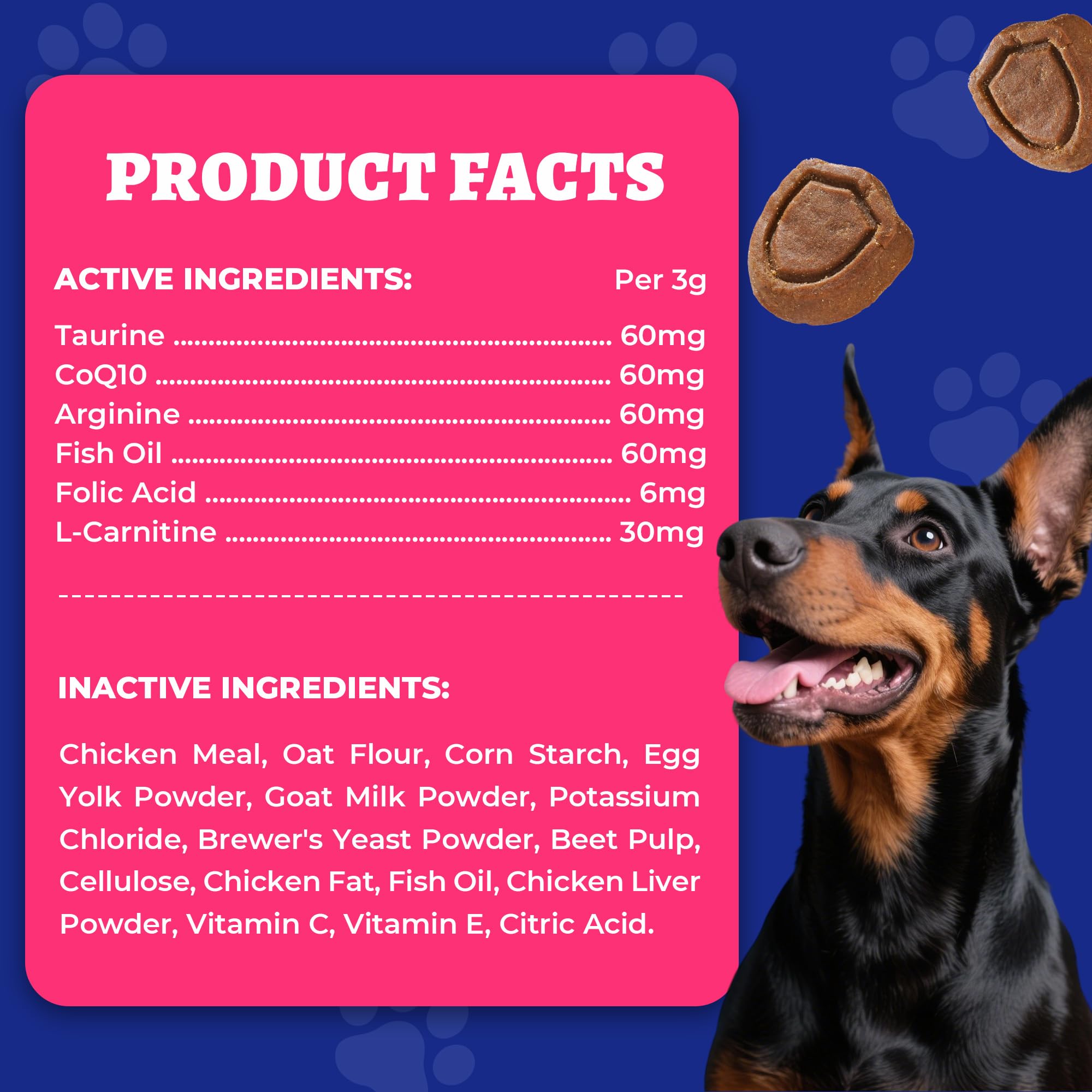 Wellix senior dog benefit image suggests age-friendly heart support.