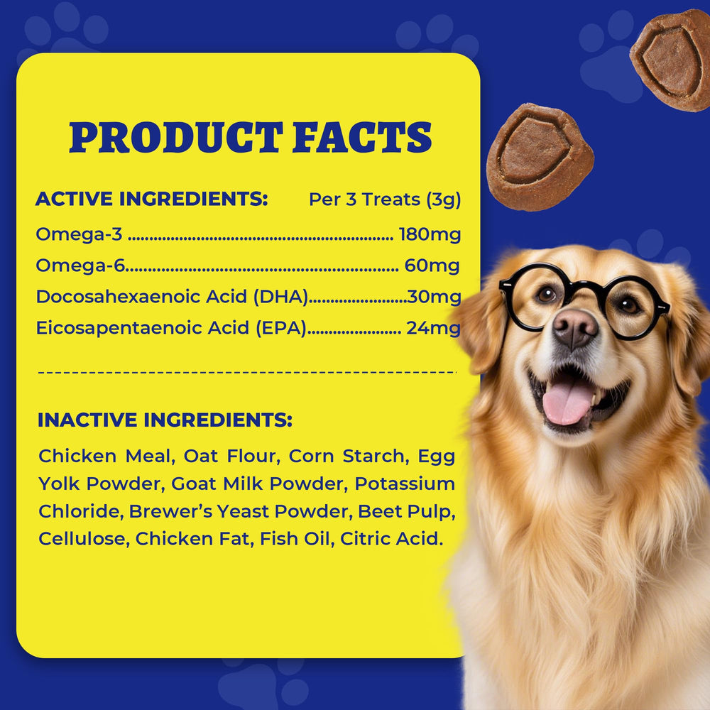 Wellix dog eating the bites beside food bowl suggests easy mixing with meals.