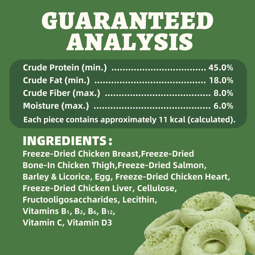 Wellix protein blend featuring chicken, egg yolk, and salmon for flavor