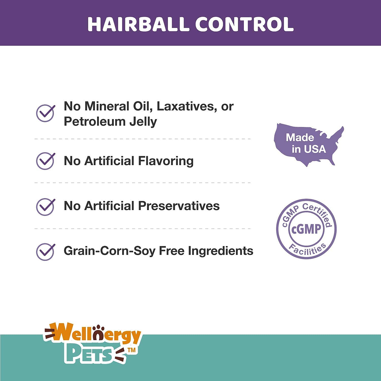 Wellnergy Pets cat chews on package with labeling for urinary and coat health.